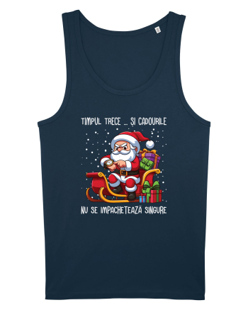 pentru cadou Secret Santa - Cadourile nu se împachetează singure Navy