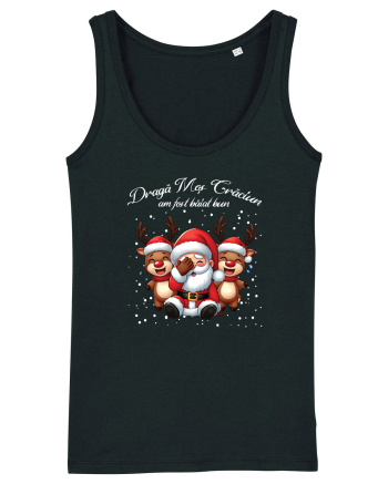 pentru cadou Secret Santa - Dragă Moș Crăciun - am fost băiat bun Black
