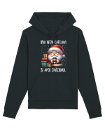 pentru cadou Secret Santa - Mai întâi cafeaua și apoi Crăciunul Hanorac Unisex Drummer