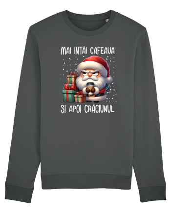pentru cadou Secret Santa - Mai întâi cafeaua și apoi Crăciunul Anthracite