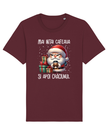 pentru cadou Secret Santa - Mai întâi cafeaua și apoi Crăciunul Burgundy