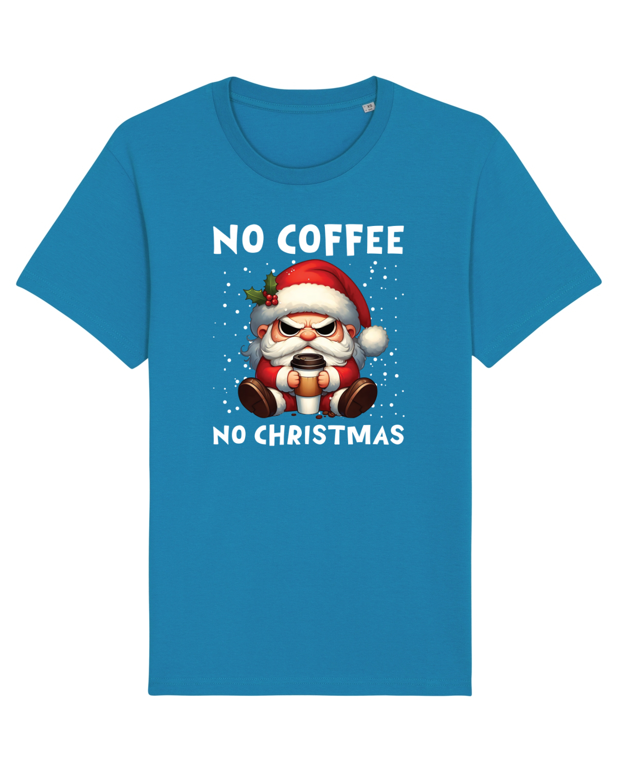 Tricou mânecă scurtă Unisex Rocker Azur