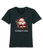 pentru cadou Secret Santa - Nu primești nimic Tricou mânecă scurtă guler V Bărbat Presenter