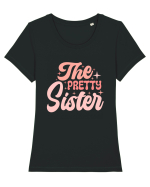 The Pretty Sister Tricou mânecă scurtă guler larg fitted Damă Expresser