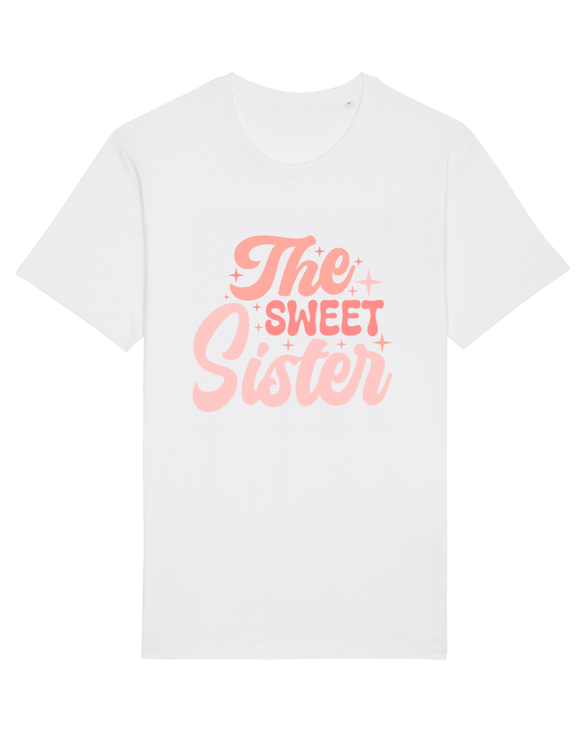 Tricou mânecă scurtă Unisex Rocker White