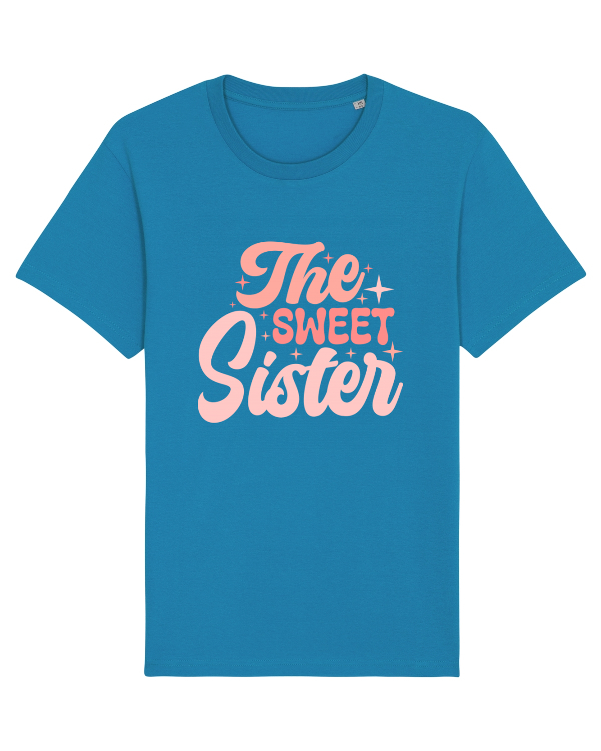 Tricou mânecă scurtă Unisex Rocker Azur