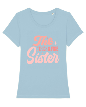The Thick and Fine Sister Sky Blue