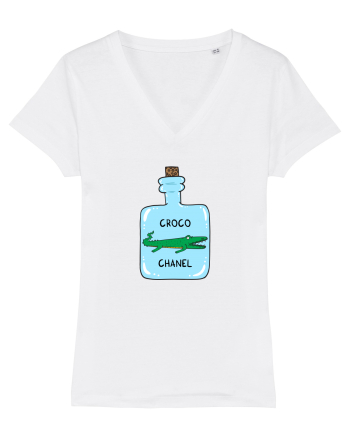 CROCO Chanel White