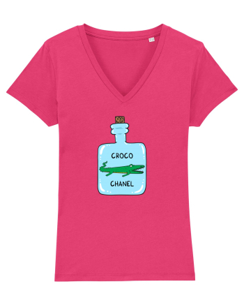 CROCO Chanel Raspberry