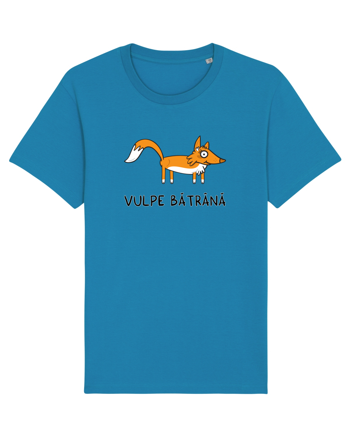 Tricou mânecă scurtă Unisex Rocker Azur