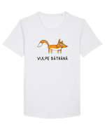 Vulpe bătrână Tricou mânecă scurtă guler larg Bărbat Skater