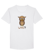 Who? Tricou mânecă scurtă guler larg Bărbat Skater