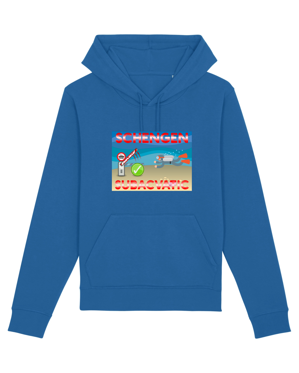 Hanorac Unisex Drummer Royal Blue