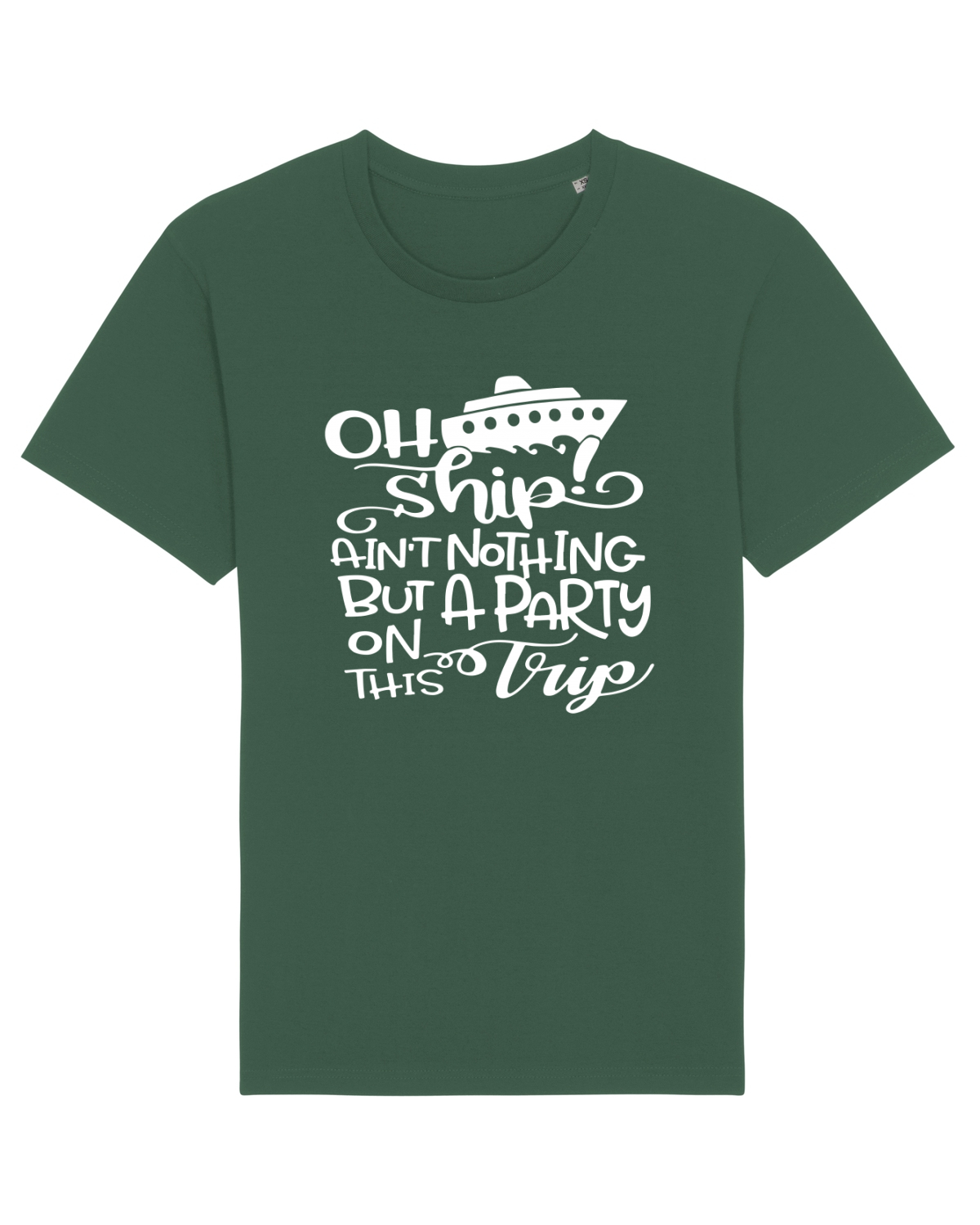 Tricou mânecă scurtă Unisex Rocker Bottle Green