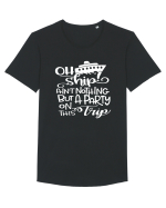 Oh Ship Tricou mânecă scurtă guler larg Bărbat Skater