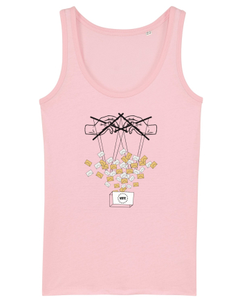 pentru vot negru Cotton Pink