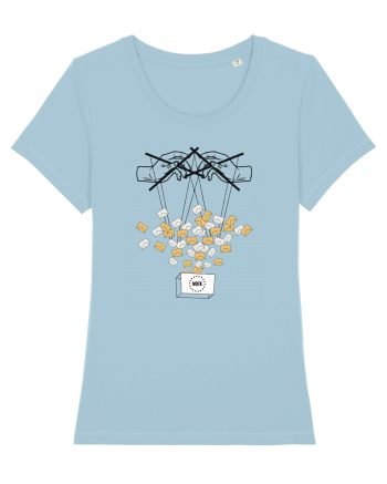 pentru vot negru Sky Blue
