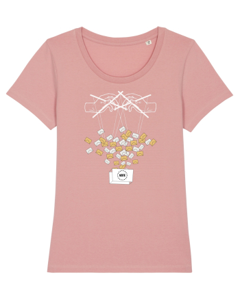 pentru vot alb Canyon Pink