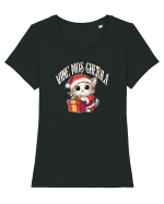 VINE MOS GHERILA! Tricou mânecă scurtă guler larg fitted Damă Expresser