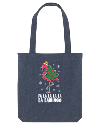 Fa La La La La Lamingo Midnight Blue