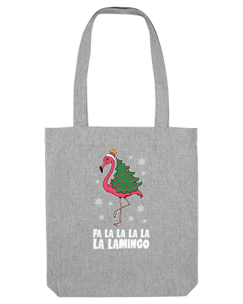 Fa La La La La Lamingo Heather Grey