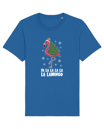 Fa La La La La Lamingo Royal Blue