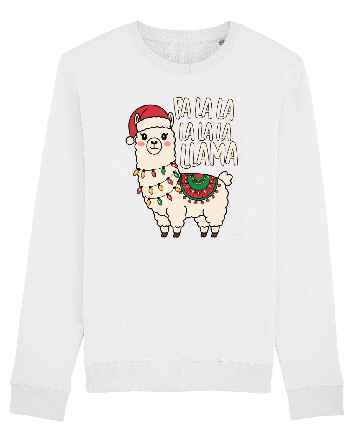 Bluză mânecă lungă Unisex Rise White