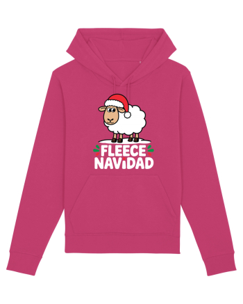 Fleece Navidad Raspberry