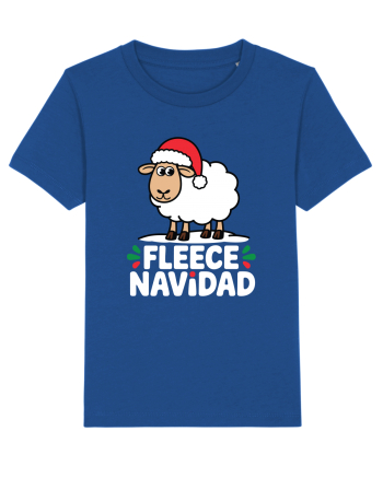 Fleece Navidad Majorelle Blue