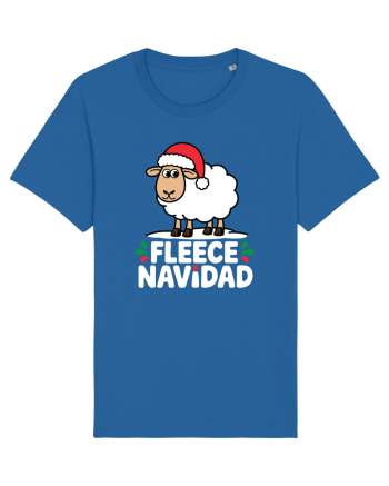 Fleece Navidad Royal Blue