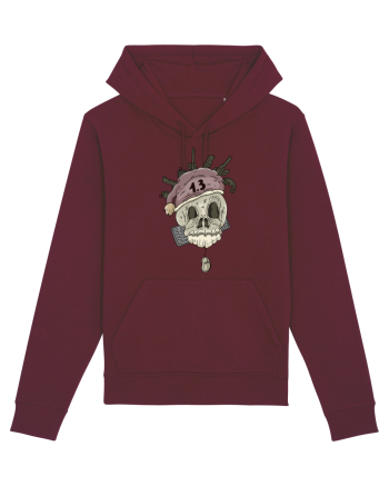 Rotten Brand - Skull Gamer Burgundy