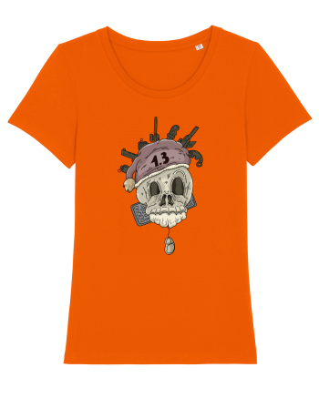 Rotten Brand - Skull Gamer Bright Orange