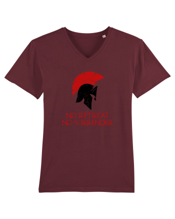 No Retreat No Surrender Burgundy