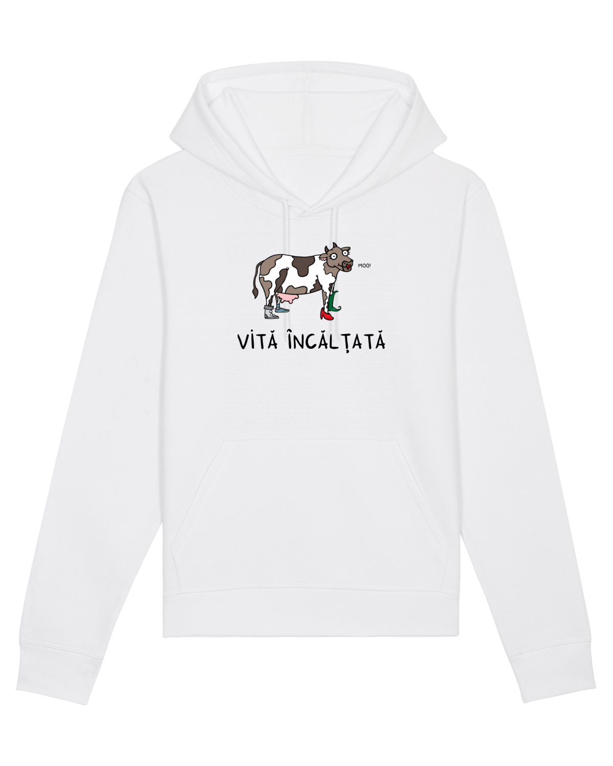 Hanorac Unisex Drummer White