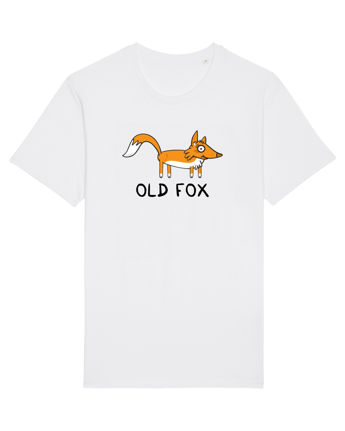 Tricou mânecă scurtă Unisex Rocker White