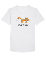 Old Fox Tricou mânecă scurtă guler larg Bărbat Skater
