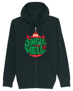 Jingle Hell Hanorac cu fermoar Unisex Connector