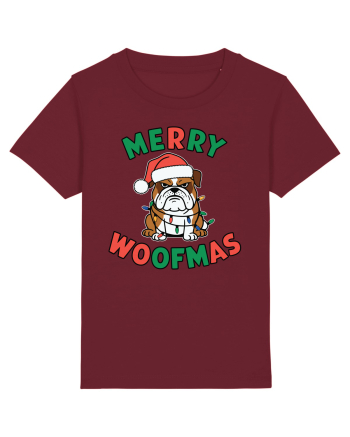 Merry Woofmas Burgundy