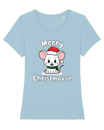Mery Christmouse Sky Blue