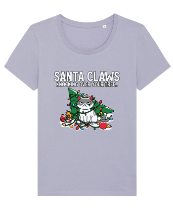 Santa Claws Knocking Over Your Tree Lavender