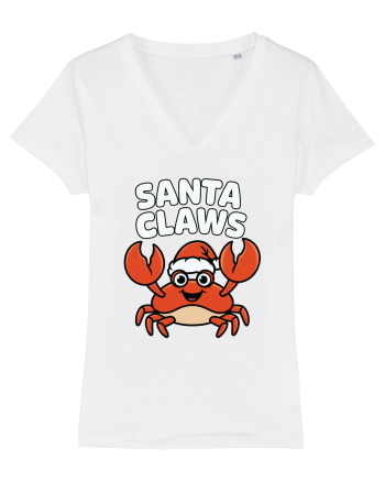 Santa Claws White