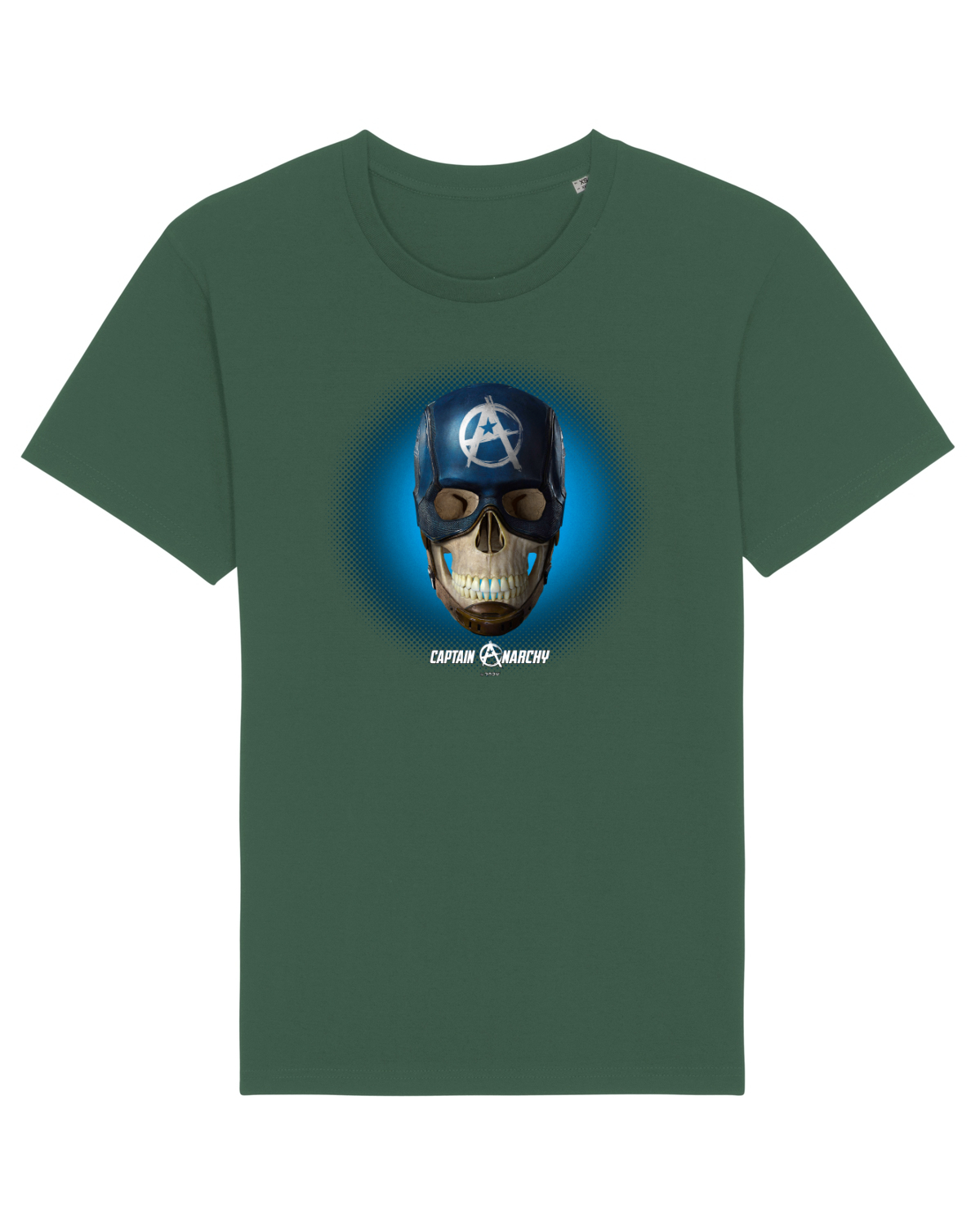 Tricou mânecă scurtă Unisex Rocker Bottle Green