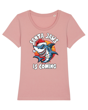 Santa Jaws Is Coming Canyon Pink