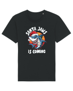 Santa Jaws Is Coming Tricou mânecă scurtă Unisex Rocker