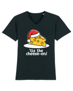 'tis The Cheese-on! Tricou mânecă scurtă guler V Bărbat Presenter