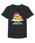 'tis The Cheese-on! Tricou mânecă scurtă guler larg Bărbat Skater