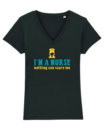 I`M A NURSE, NOTHING CAN SCARE ME - SUNT ASISTENTA, NIMIC NU MA SPERIE Black