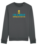 I`M A NURSE, NOTHING CAN SCARE ME - SUNT ASISTENTA, NIMIC NU MA SPERIE Bluză mânecă lungă Unisex Rise