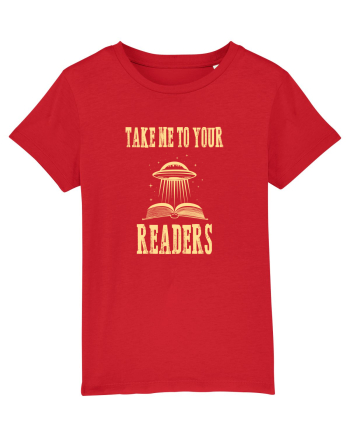 TAKE ME TO YOUR READERS Red