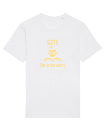 SSSTTT!  LINISTE, CITESC PRINTRE RANDURI White
